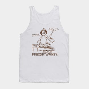 Vintage Groundhog Day Punxsutawney PA Tank Top